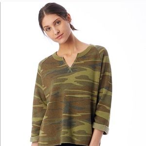 Alternative Apparel Camo Pullover